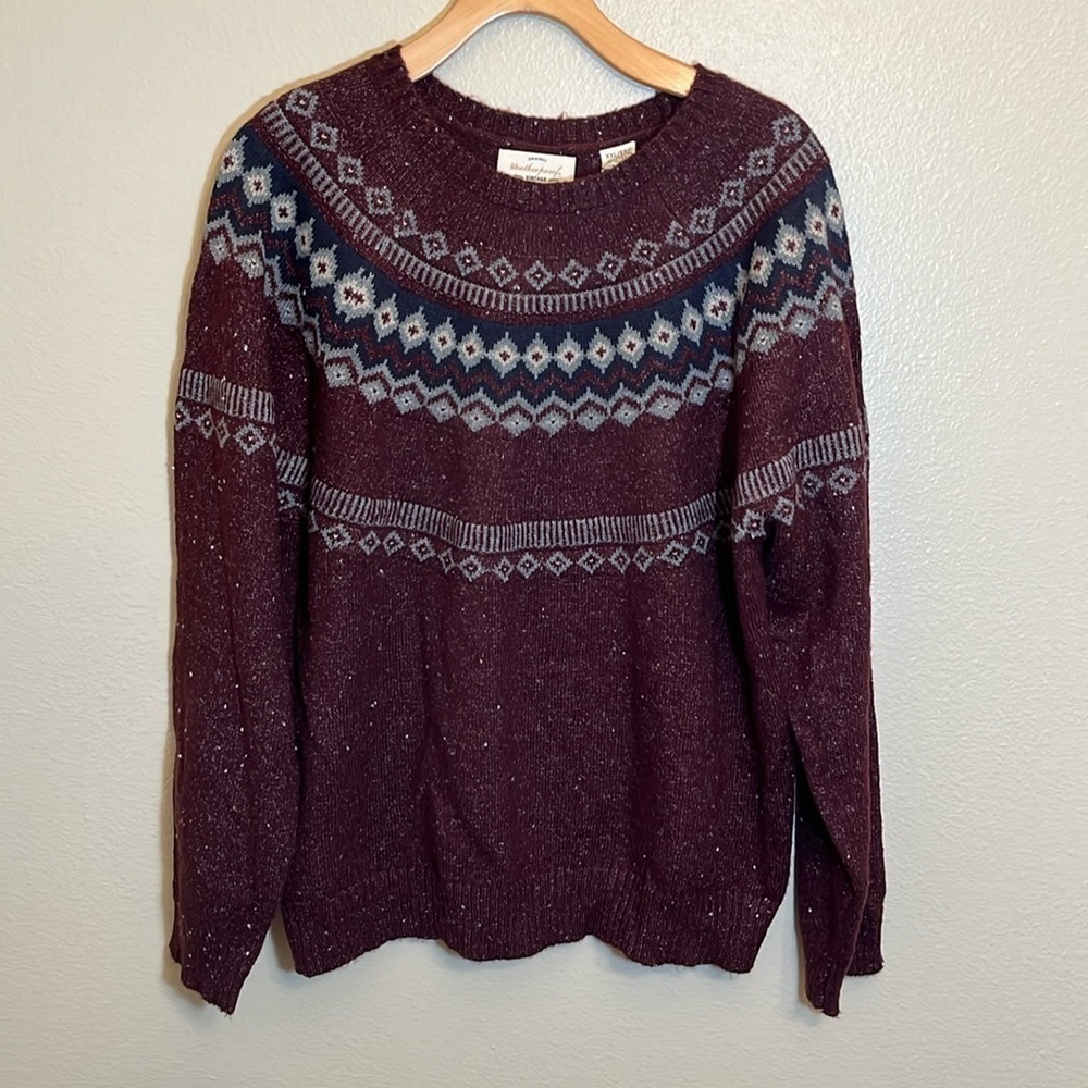 Weatherproof Vintage Style Crew Neck Sweater